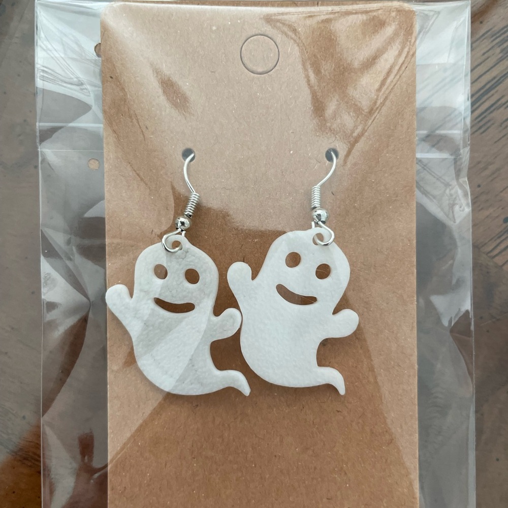 Ghost earrings - Picture 4 of 6